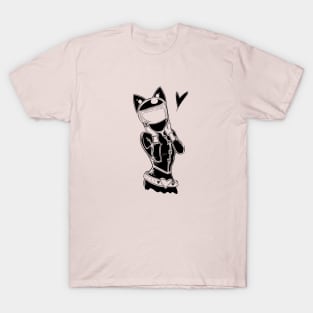 Cat Biker Chic T-Shirt